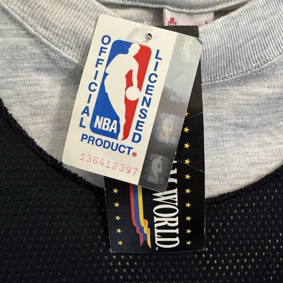 Vintage 1994 Vancouver Grizzlies Basketball NBA Teal Blue T-Shirt Ravens Mens XL - Picture 6 of 15